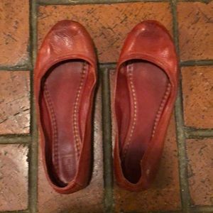 FRYE red flats